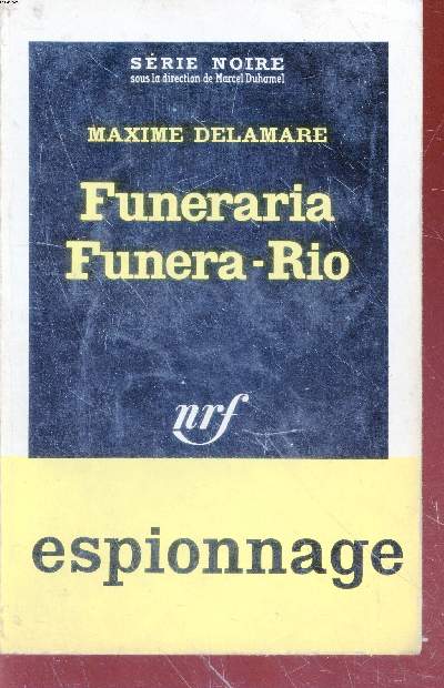 Funeraria Funera-Rio collection srie noire n793