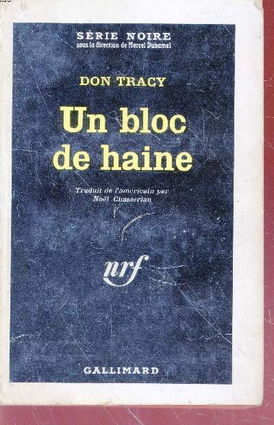 Un bloc de haine collection srie noire n844
