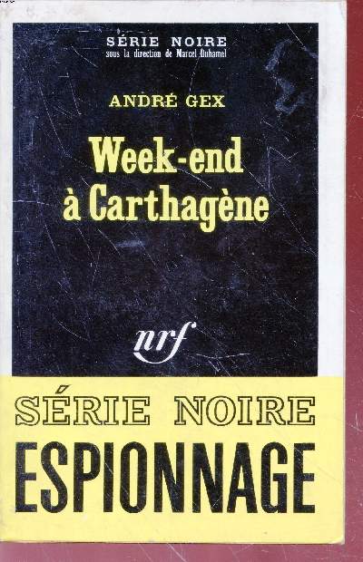 Week-end  Carthagne collection srie noire n1399