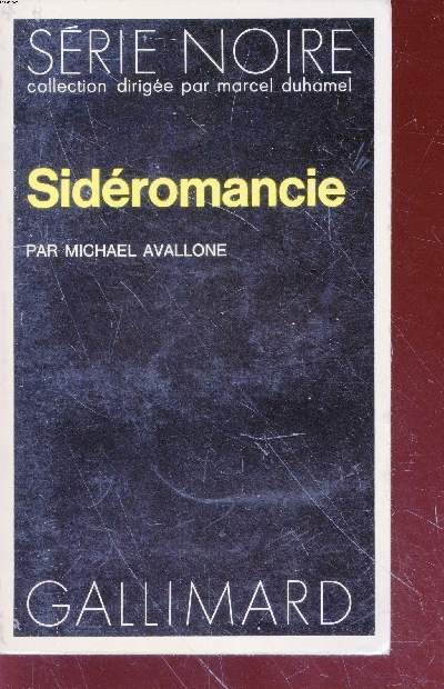 Sidromancie collection srie noire n1475