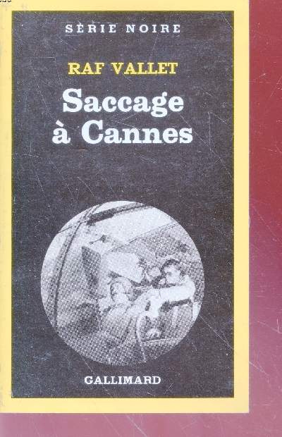 Saccage  Cannes collection srie noire n1854