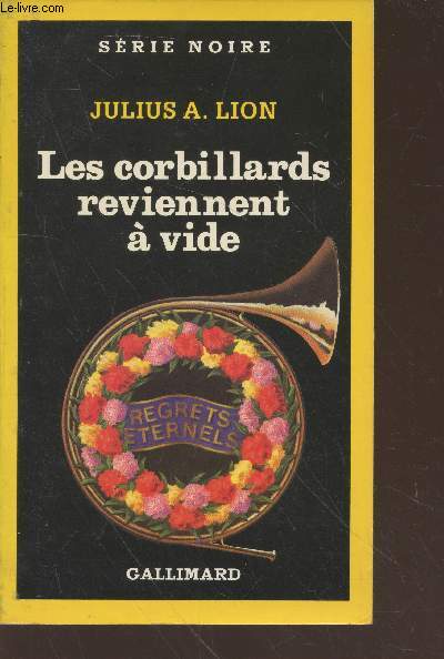 Les corbillards reviennent  vide collection srie noire n2208