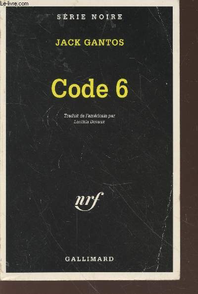 Code 6 collection srie noire n2529