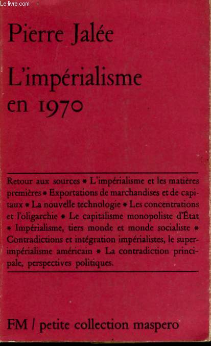 L'IMPERIALISME EN 1970