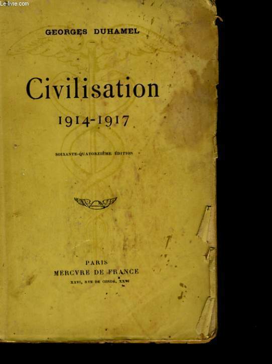 CIVILISATION 1914-1917