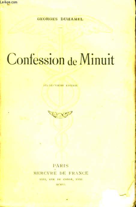 CONFESSION DE MINUIT
