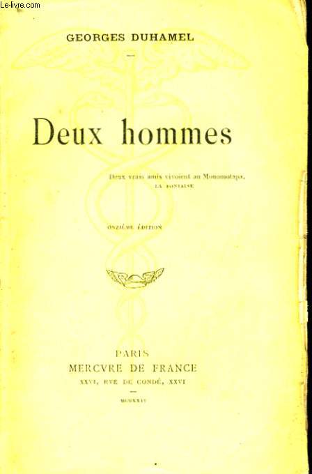 DEUX HOMMES