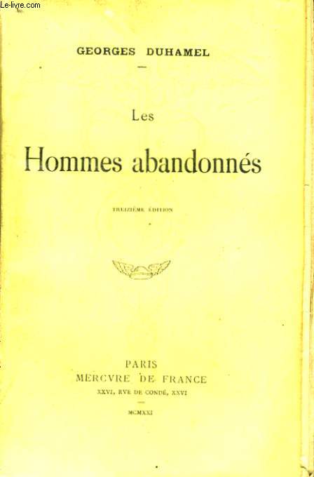 LES HOMMES ABANDONNES