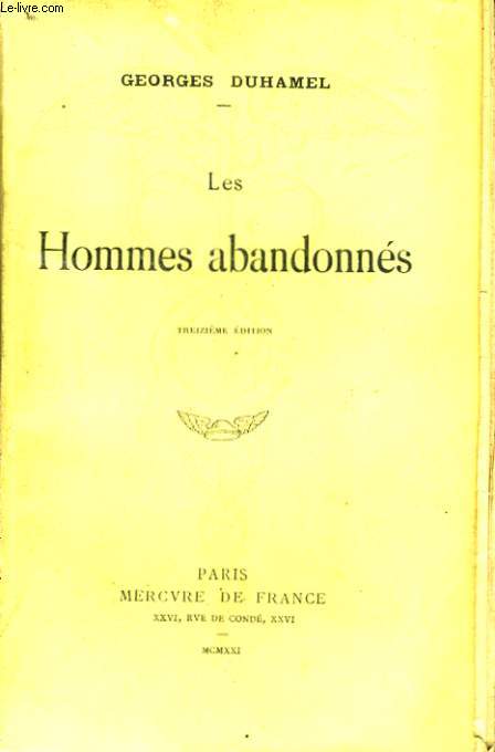 LES HOMMES ABANDONNES