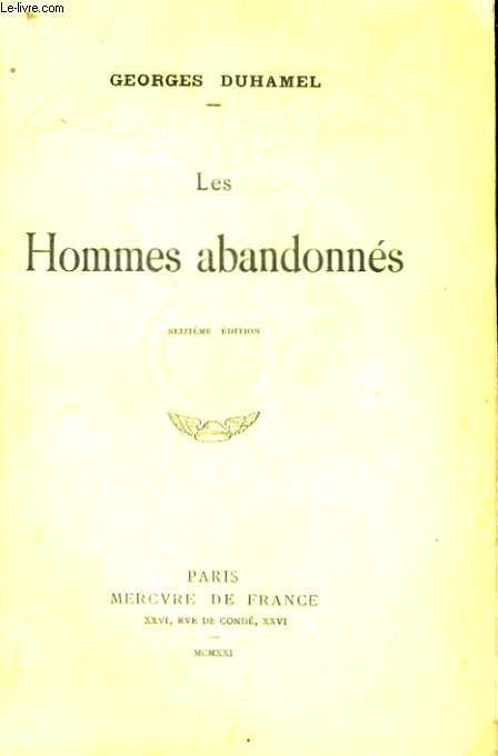 LES HOMMES ABANDONNES