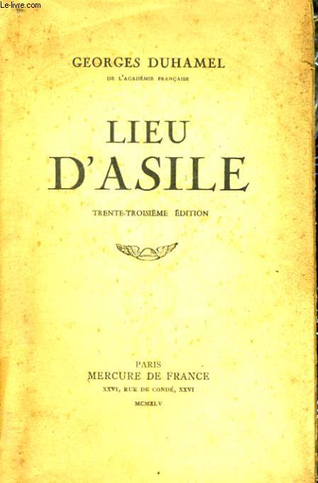 LIEU D'ASILE