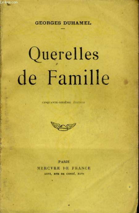 QUERELLES DE FAMILLE