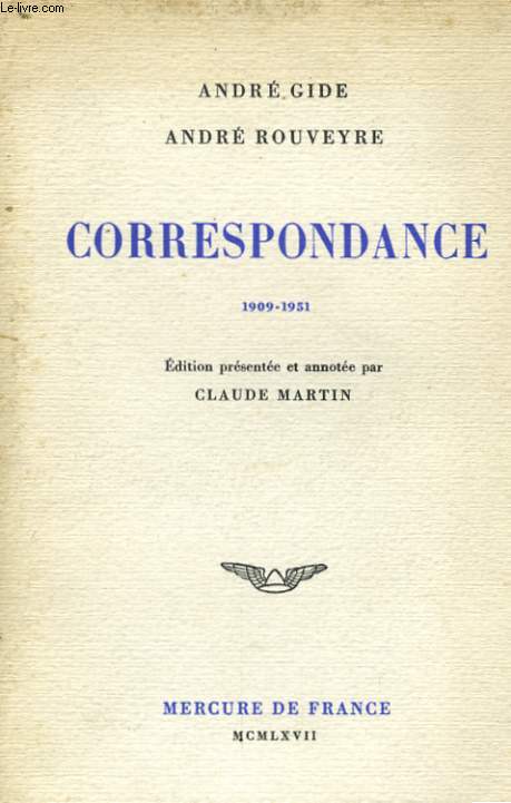 CORRESPONDANCE 1909-1951