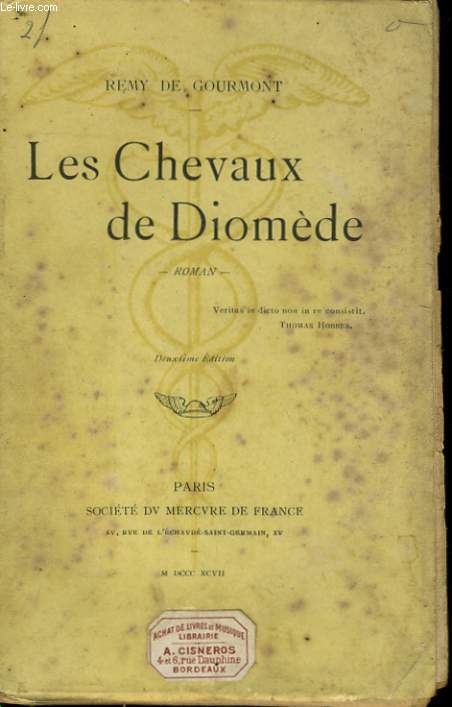 LES CHEVAUX DE DIOMEDE