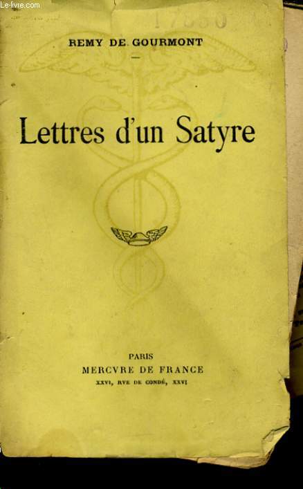 LETTRES D'UN SATYRE