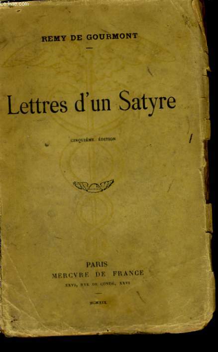 LETTRES D'UN SATYRE