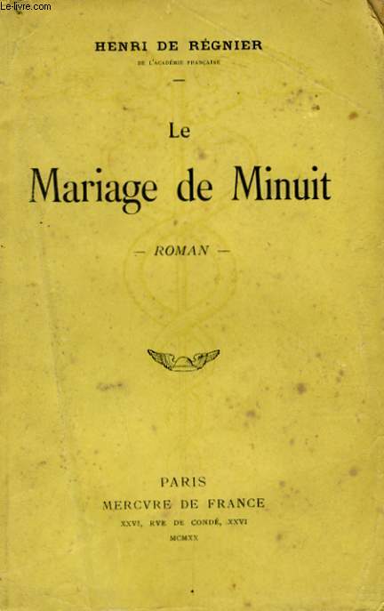 LE MARIAGE DE MINUIT