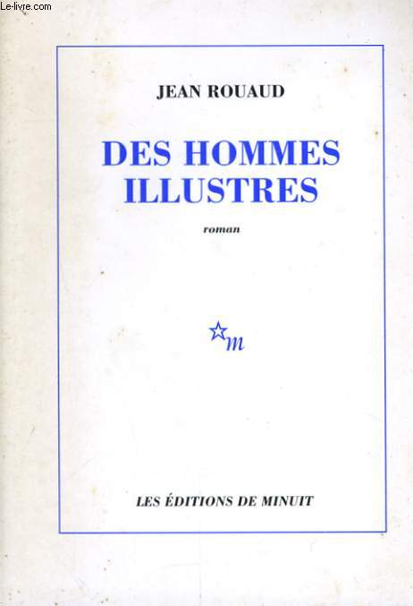 DES HOMMES ILLUSTRES