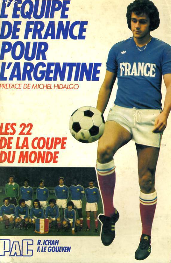 L'EQUIPE DE FRANCE POUR L'ARGENTINE