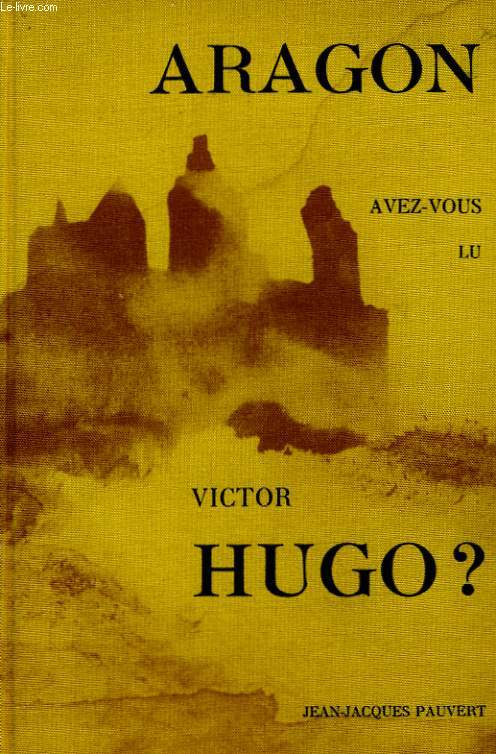 AVEC-VOUS LU HUGO ?