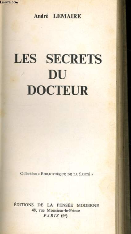 LES SECRETS DU DOCTEUR