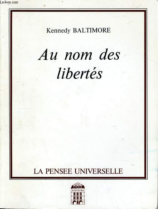 AU NOM DES LIBERTES