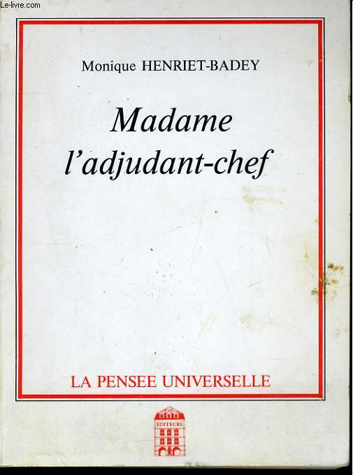 MADAME L'ADJUDANT-CHEF