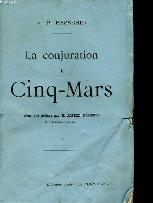 LA CONJURATION DE CINQ-MARS