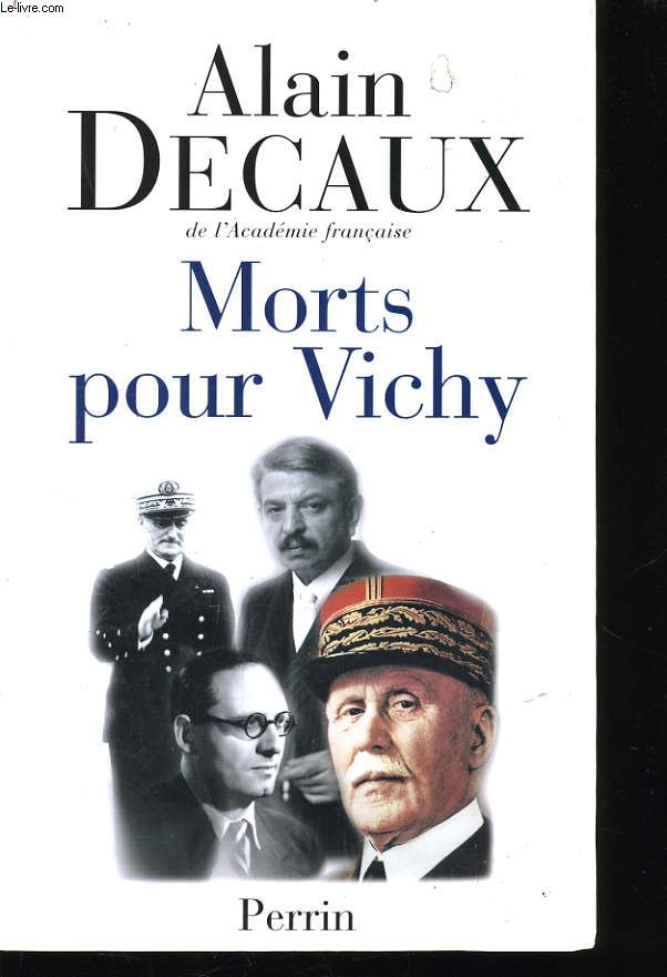 MORTS POUR VICHY