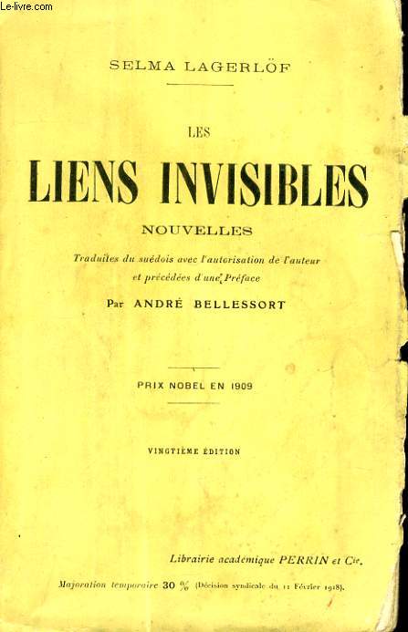 LES LIENS INVISIBLES, NOUVELLES