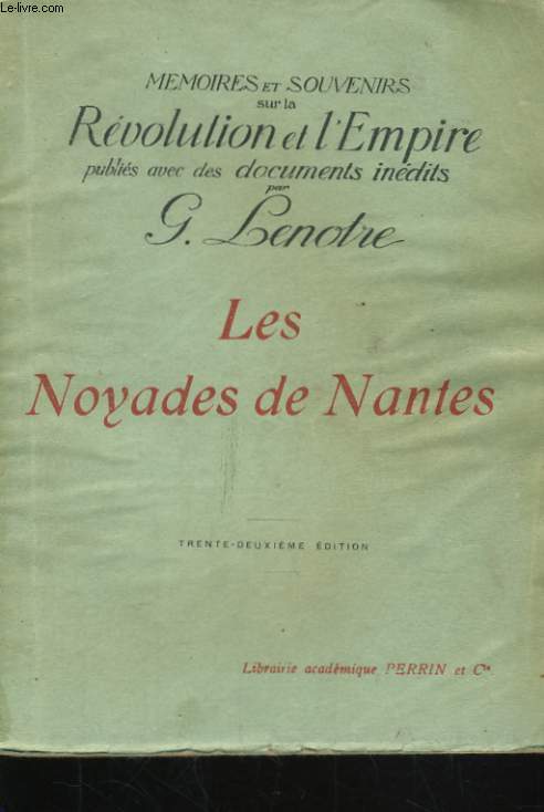 LES NOYADES DE NANTES