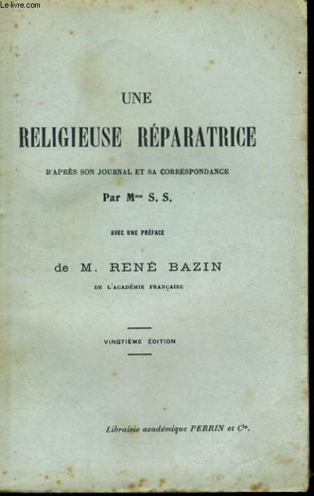 UNE RELIGIEUSE REPARATRICE