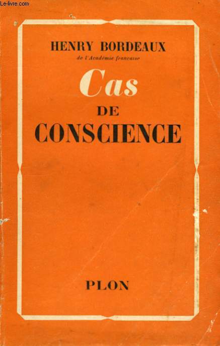 CAS DE CONSCIENCE