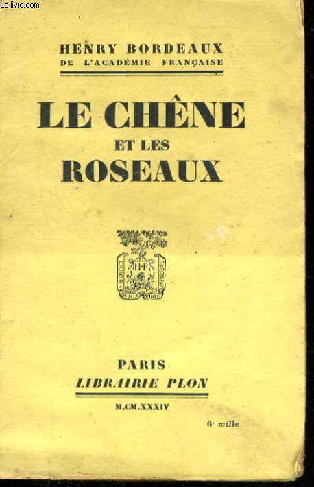 LE CHENE ET LES ROSEAUX