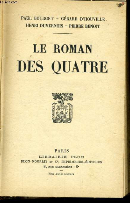 LE ROMAN DES QUATRE