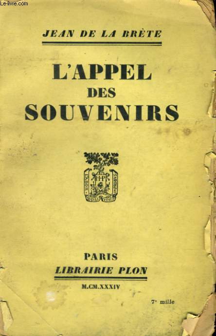 L'APPEL DES SOUVENIRS