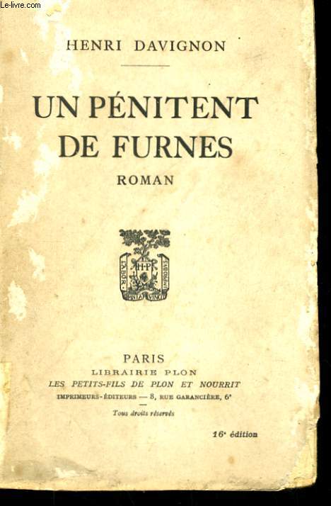 UN PENITENT DE FURNES