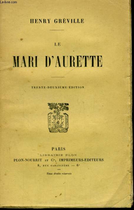 LE MARI D'AURETTE