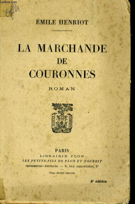 LA MARCHANDE DE COURONNES