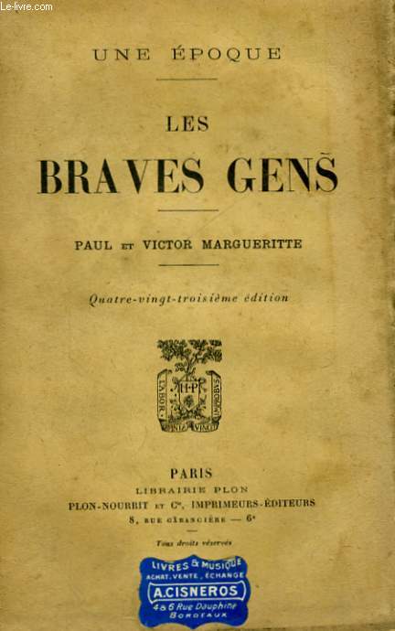 LES BRAVES GENS