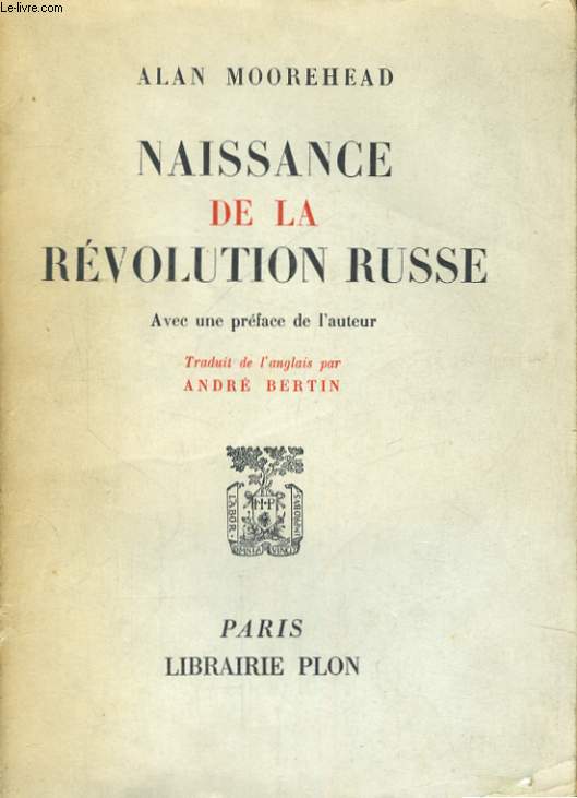 NAISSANCE DE LA REVOLUTION RUSSE