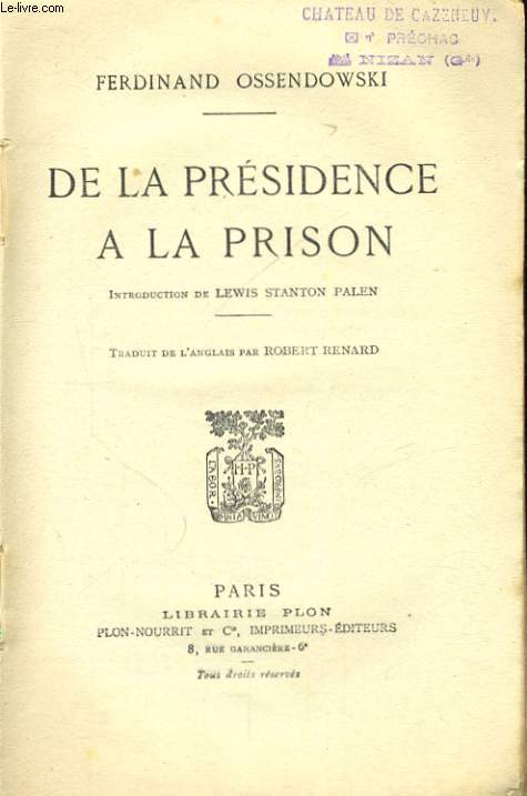 DE LA PRESIDENCE A LA PRISON