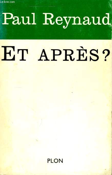 ET APRES ?