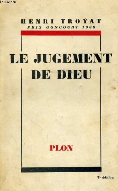 LE JUGEMENT DE DIEU