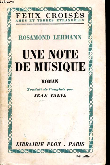 UNE NOTE DE MUSIQUE