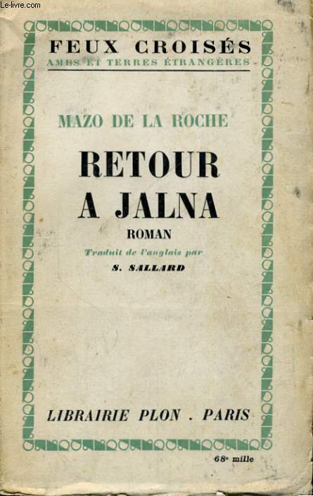 RETOUR A JALNA