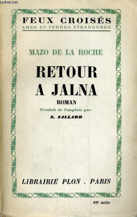 RETOUR A JALNA