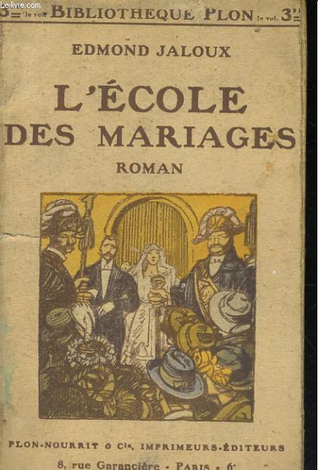 L'ECOLE DES MARIAGES