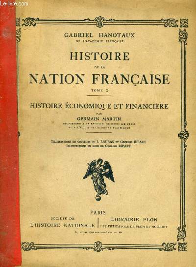 HISTOIRE DE LA NATION FRANCAISE, TOME 10: HISTOIRE ECONOMIQUE ET FINANCIERE