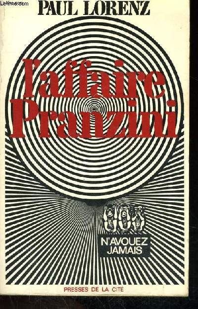 L'AFFAIRE PRANZINI
